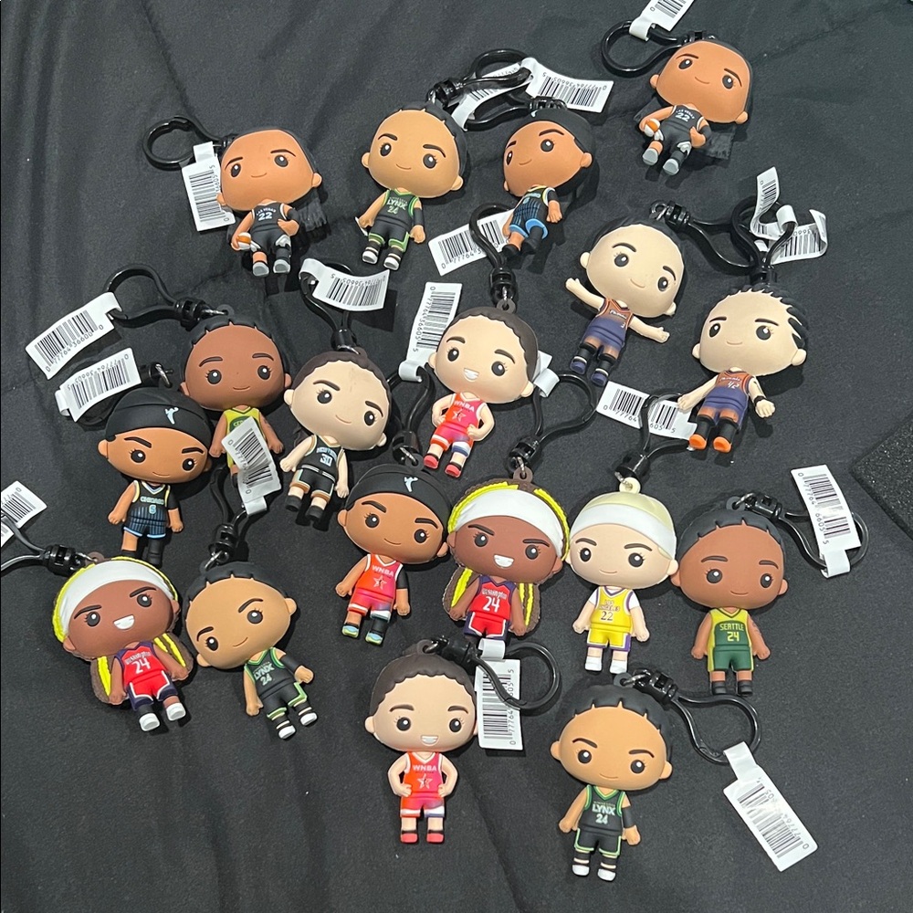 Assorted WNBA Player Keychains